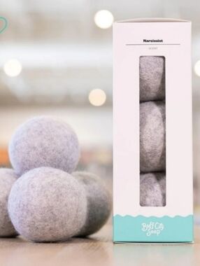 Buff City Soap 3 Pack Wool Dryer Balls Crisp & Fresh Scent